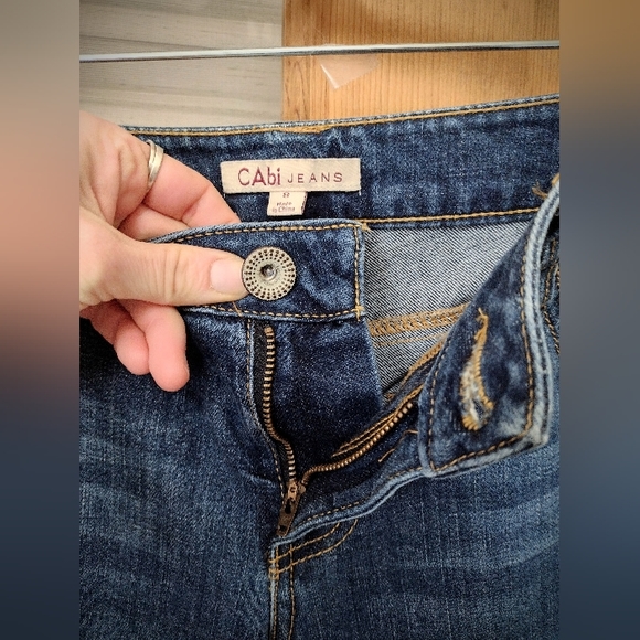 Brand New CAbi Size 8 Ruby Skinny Stretch Jeans Style 750 Inseam 30" - Picture 6 of 13